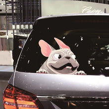 Load image into Gallery viewer, 3 PCS D-840 Three-Dimensional Personalized Graphic Car Sticker Puppy Cartoon Colorful Vinyl Decals For Car Windows, A, B, C