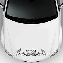 Load image into Gallery viewer, D-347 Butterfly Note Car Sticker Sheet Music Waist Line Body Sticker, D-347