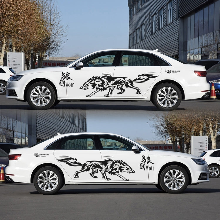 D-70 Wolf Totem Car Stickers Car Personality Modified Car Stickers, D-70