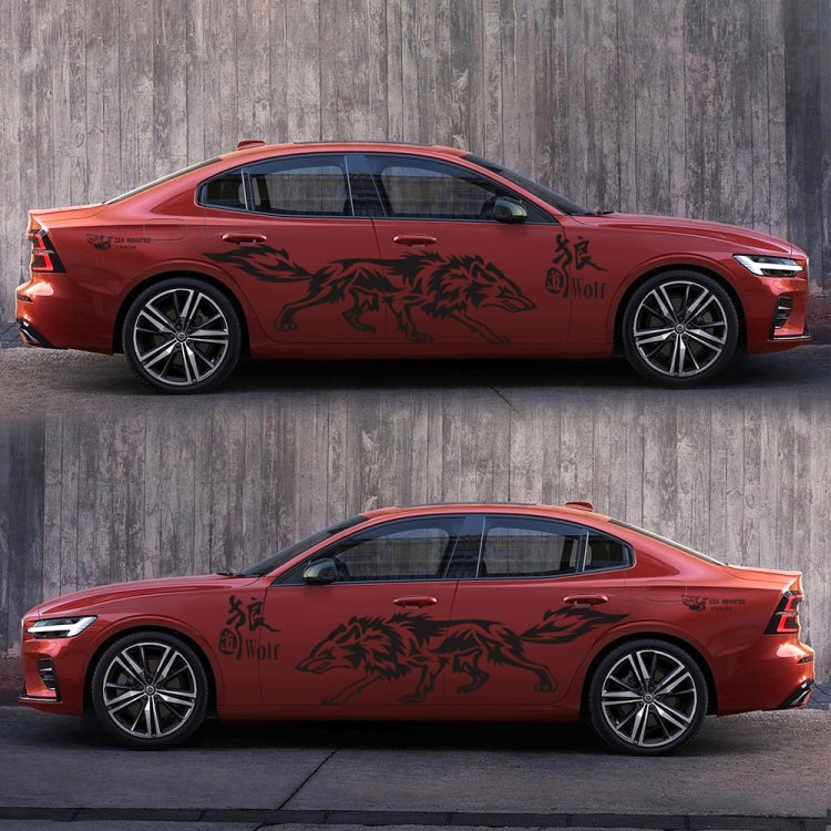 D-70 Wolf Totem Car Stickers Car Personality Modified Car Stickers, D-70