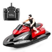 Load image into Gallery viewer, 809  2.4G Remote Control Motor Speed Boat High Speed Electric Yacht Model Children Water Toys, Specification, Single Battery (Red), Single Battery (Blue)