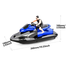 Load image into Gallery viewer, 809  2.4G Remote Control Motor Speed Boat High Speed Electric Yacht Model Children Water Toys, Specification, Single Battery (Red), Single Battery (Blue)