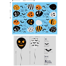 Load image into Gallery viewer, Halloween Horror Glass Decoration Sticker Balloon Electrostatic Sticker, Balloon Electrostatic Sticker