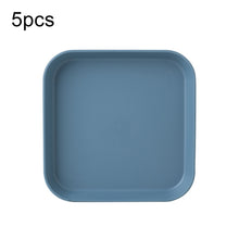 Load image into Gallery viewer, 5pcs Home 6 Inch Small Dish Plastic Snack Cake Dish Dining Table Garbage Tray