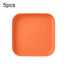 Load image into Gallery viewer, 5pcs Home 6 Inch Small Dish Plastic Snack Cake Dish Dining Table Garbage Tray