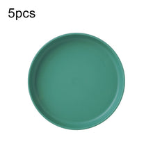 Load image into Gallery viewer, 5pcs Home 6 Inch Small Dish Plastic Snack Cake Dish Dining Table Garbage Tray