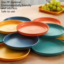 Load image into Gallery viewer, 5pcs Home 6 Inch Small Dish Plastic Snack Cake Dish Dining Table Garbage Tray