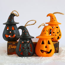 Load image into Gallery viewer, Halloween Decoration Pumpkin Lantern LED Luminous Ornaments Venue Layout Props, Pumpkin Lantern