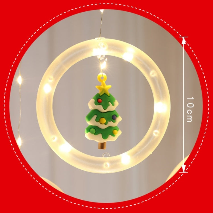 Christmas Decoration Lights USB Ring Doll 10 in 1 String Lights, Reindeer, Santa Claus, Christmas Tree, Snowman