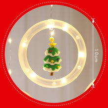 Load image into Gallery viewer, Christmas Decoration Lights USB Ring Doll 10 in 1 String Lights, Reindeer, Santa Claus, Christmas Tree, Snowman