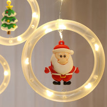 Load image into Gallery viewer, Christmas Decoration Lights USB Ring Doll 10 in 1 String Lights, Reindeer, Santa Claus, Christmas Tree, Snowman