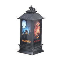 Load image into Gallery viewer, 4 PCS Halloween Window Decoration Props Fecoration Small Oil Lamp Wind Lamp Luminous Ornaments, Hooded Pumpkin, Ghost Head, Pumpkin, Ghost