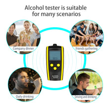 Load image into Gallery viewer, HT-611 Alcohol Tester High Resolution Audio Breathing Alcohol Tester, HT-611