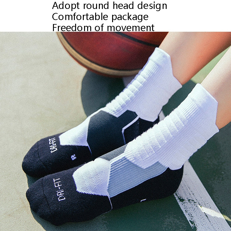 Antibacterial Terry Socks Basketball Socks Men And Women Sports Socks