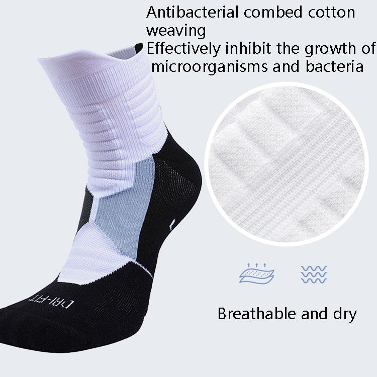 Antibacterial Terry Socks Basketball Socks Men And Women Sports Socks