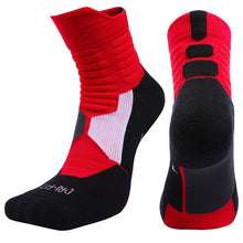 Load image into Gallery viewer, Antibacterial Terry Socks Basketball Socks Men And Women Sports Socks
