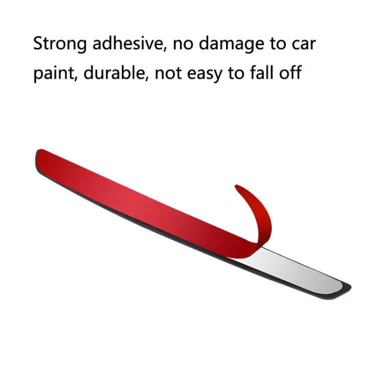3 Sets DM-047 Rearview Mirror Carbon Fiber Anti-Scratch Door Anti-Collision Strip, DM-047  Anti-Collision Strip