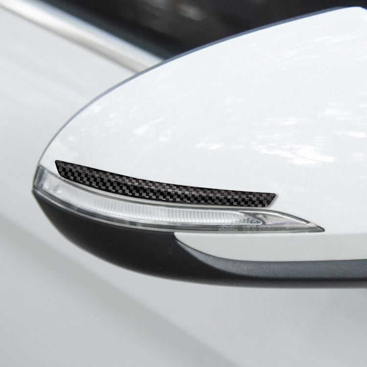 3 Sets DM-047 Rearview Mirror Carbon Fiber Anti-Scratch Door Anti-Collision Strip, DM-047  Anti-Collision Strip
