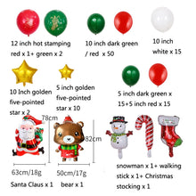 Load image into Gallery viewer, 1SD2021006 Christmas Party Decoration Aluminum Film Balloons, Style:, Gift, Running, Wreath