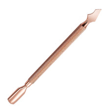 Load image into Gallery viewer, Stainless Steel Rose Gold Double-Headed Steel Push Dead Skin Scissors Nail Set,Style: D501, 01 Big Head, 02  Big Head, 03  Big Head, 04 Small Head, 05  Small Head, 06  Small Head, Dot Flower Needle, D501