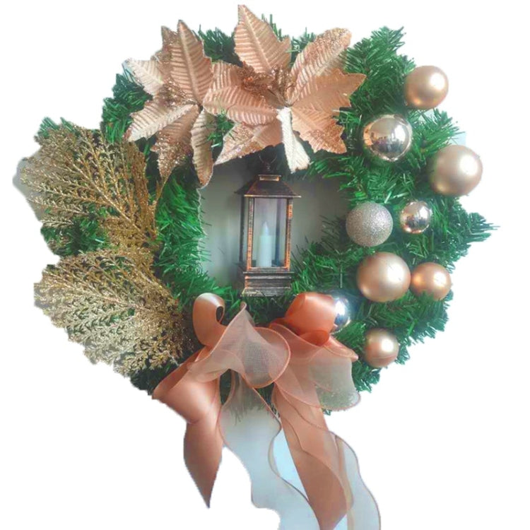 Christmas Decorations Cane Wreath Garland Door Hanger, 50cm, 25cm, 38cm