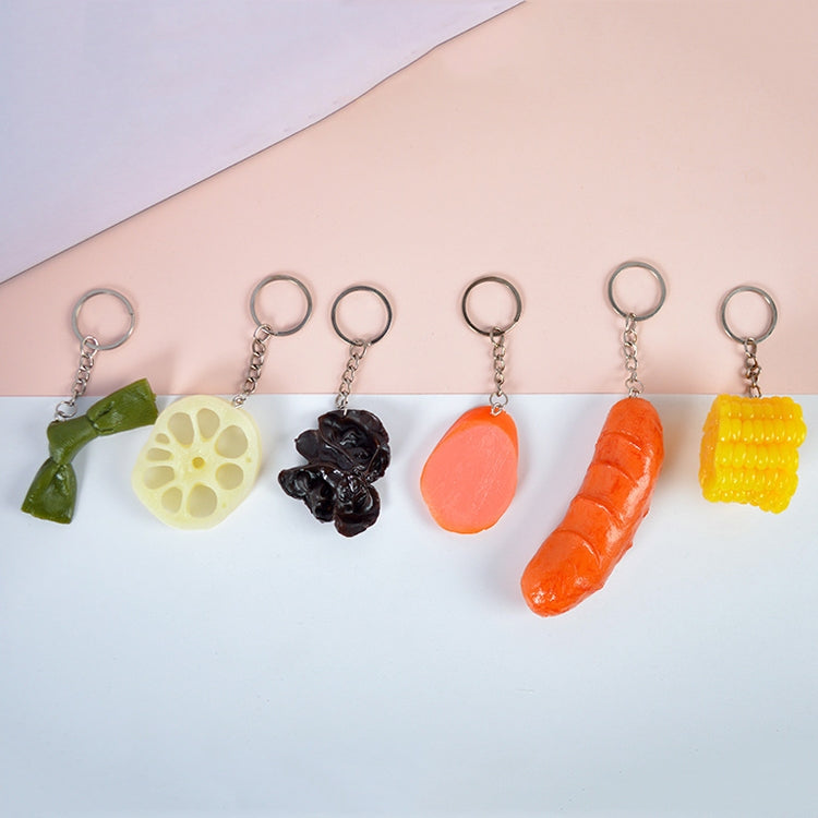 PVC Simulation Vegetable Model Pendant Creative Play House Small Toys