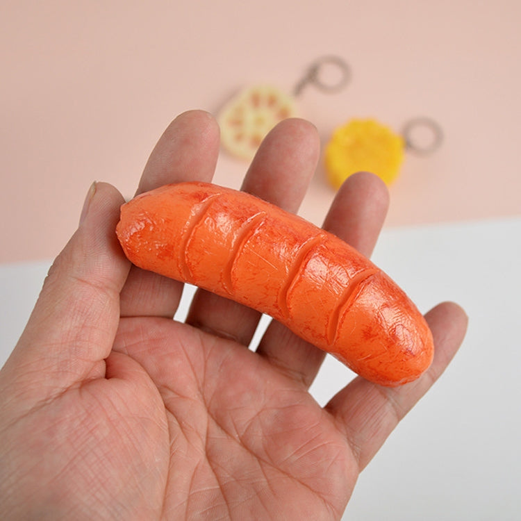 PVC Simulation Vegetable Model Pendant Creative Play House Small Toys