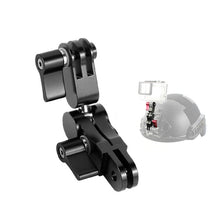 Load image into Gallery viewer, Aluminium Alloy 360 Degree Rotating Mount Adapter Adjustable Arm Connector for GoPro HERO9 Black / HERO8 Black /7 /6 /5 /5 Session /4 Session /4 /3+ /3 /2 /1, DJI Osmo Action, Xiaoyi and Other Action Cameras, Red, Blue, Black