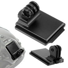 Load image into Gallery viewer, Helmet Base Adapter Fixed Mount Hunting CS NVG Bracket for GoPro HERO9 Black /HERO8 Black /7 /6 /5 /5 Session /4 Session /4 /3+ /3 /2 /1, DJI Osmo Action, Xiaoyi And Other Action Cameras, Upgraded Version, Classic Version