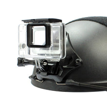 Load image into Gallery viewer, Helmet Base Adapter Fixed Mount Hunting CS NVG Bracket for GoPro HERO9 Black /HERO8 Black /7 /6 /5 /5 Session /4 Session /4 /3+ /3 /2 /1, DJI Osmo Action, Xiaoyi And Other Action Cameras, Upgraded Version, Classic Version
