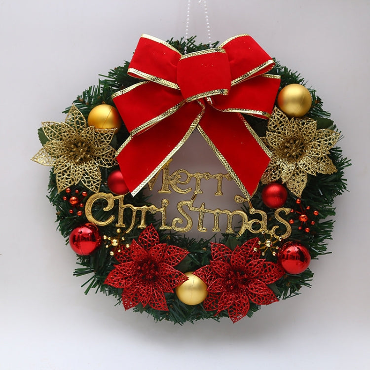 Christmas Decoration Wreath Garland Rattan Door Hanging, Red Flower, Double Clock, Chain, Gold, Double Bell Gift Pack, Poetry and Distant, Big Branch, Old Man, Big Branch, Snowman, Bulls, Swan, Lemon, Cotton