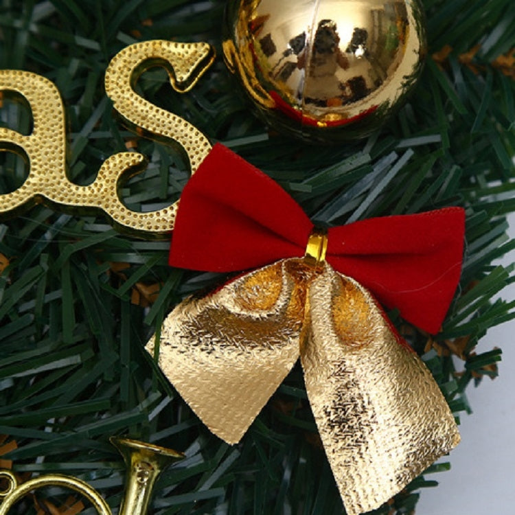 Christmas Decoration Wreath Garland Rattan Door Hanging, Red Flower, Double Clock, Chain, Gold, Double Bell Gift Pack, Poetry and Distant, Big Branch, Old Man, Big Branch, Snowman, Bulls, Swan, Lemon, Cotton