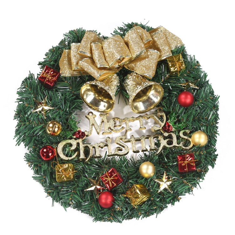 Christmas Decoration Wreath Garland Rattan Door Hanging, Red Flower, Double Clock, Chain, Gold, Double Bell Gift Pack, Poetry and Distant, Big Branch, Old Man, Big Branch, Snowman, Bulls, Swan, Lemon, Cotton