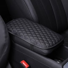 Load image into Gallery viewer, Leather Car Universal Central Armrests Pad Anti-Slip Armrest Box Mat, Universal