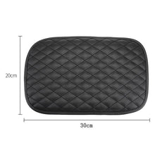 Load image into Gallery viewer, Leather Car Universal Central Armrests Pad Anti-Slip Armrest Box Mat, Universal