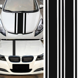 Car Hood Stickers Modified Racing Striped Ethylene Body Sticker
