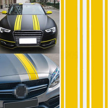 Load image into Gallery viewer, Car Hood Stickers Modified Racing Striped Ethylene Body Sticker