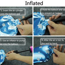 Load image into Gallery viewer, T2001 Birthday Gradient Digital Crown Aluminum Film Balloon Set