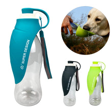 Load image into Gallery viewer, Pet Feeder Dog Out Of  Cup Large Capacity Outdoor Flip Water Cup, Blue, Green, Black, Orange, Pink