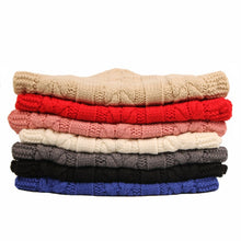 Load image into Gallery viewer, Zzsd0002 Autumn / Winter Baby Knitted Woolen Button Sleeping Bag Photography Blanket Stroller Sleeping Bag, Zzsd0002 Big Red, Zzsd0002 Dark Gray, Zzsd0002 Black, Zzsd0002 Beige, Zzsd0002 Sapphire, Zzsd0002 Cream White