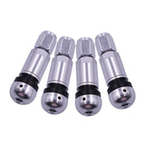 10 Sets Car Tire Air Nozzle Aluminum Alloy Vacuum Tire Hub Car Tire Valve Core Explosion-Proof Universal Type, 10 Sets