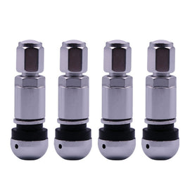 10 Sets Car Tire Air Nozzle Aluminum Alloy Vacuum Tire Hub Car Tire Valve Core Explosion-Proof Universal Type, 10 Sets
