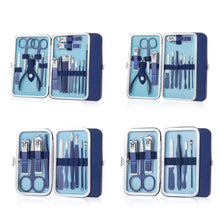 Load image into Gallery viewer, Stainless Steel Nail Clipper Set Nail Art Set Manicure Tools, 2 Sets 7 In 1, 2 Sets 10 In 1, 12 In 1, 18 In 1