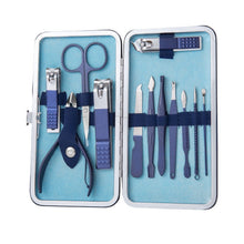 Load image into Gallery viewer, Stainless Steel Nail Clipper Set Nail Art Set Manicure Tools, 2 Sets 7 In 1, 2 Sets 10 In 1, 12 In 1, 18 In 1
