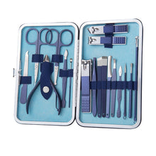 Load image into Gallery viewer, Stainless Steel Nail Clipper Set Nail Art Set Manicure Tools, 2 Sets 7 In 1, 2 Sets 10 In 1, 12 In 1, 18 In 1