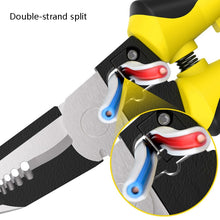 Load image into Gallery viewer, 7 In 1 Multi-Function Wire Stripper Electrician Manual Tool, 7 in 1