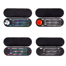 Load image into Gallery viewer, Nail Art Tool Set Smoke Cream Spoon Stainless Steel Steel Push Smoke Oil Spoon, 5 In 1 Silver, 6 In 1 Silver, 5 In 1 Color Titanium, 6 In 1 Color Titanium