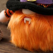 Load image into Gallery viewer, Halloween Decorative Supplies Shining Faceless Doll, Orange, Purple