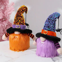 Load image into Gallery viewer, Halloween Decorative Supplies Shining Faceless Doll, Orange, Purple