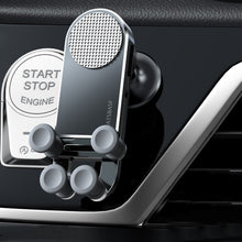 Load image into Gallery viewer, Oatsbasf Car Gravity Metal Bracket Scalable and Stable Mobile Phone Bracket Folding Screen Mobile Phone Exclusive Car Bracket, Folding Screen Outlet Black, Folding Screen Outlet Silver, Folding Screen Paste Black